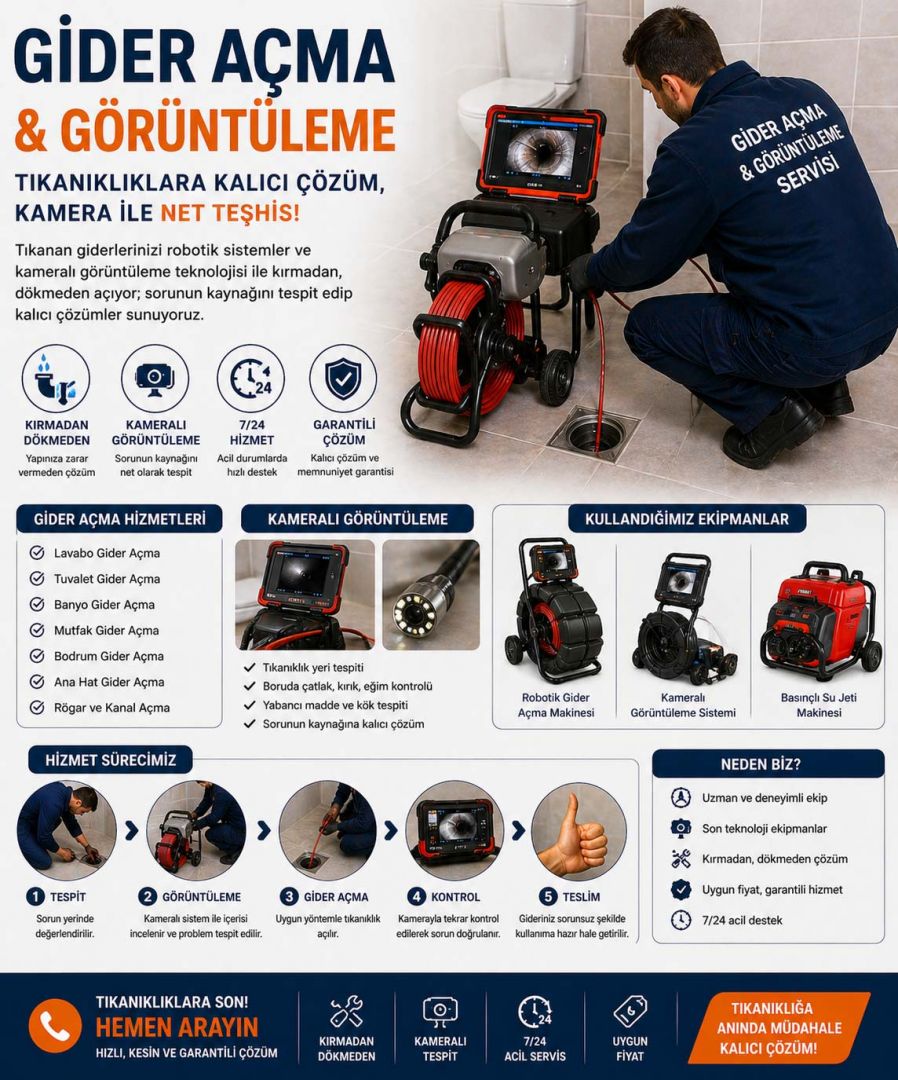 Gider Açma ve Görüntüleme